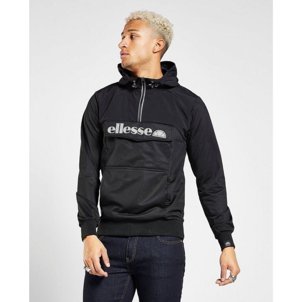 Ellesse Cantino 1/4 Zip Hoodie Black Original