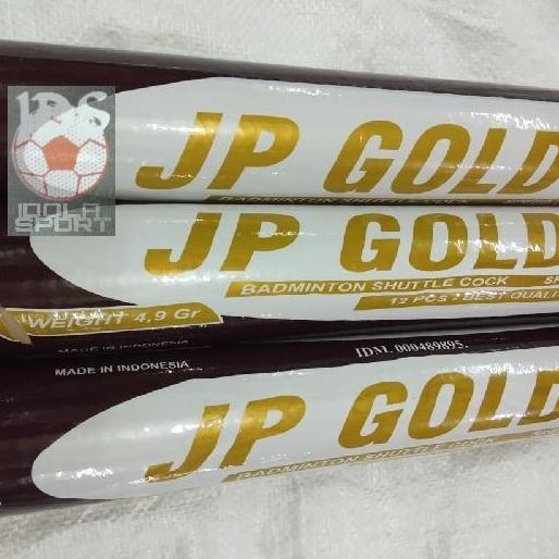 Shuttlecock / Cock / Kok JP Gold 1dus isi 50pcs Terlaris