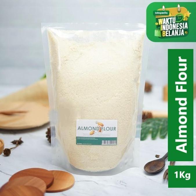 1 Kg Almond Flour / Tepung Almond / Tepung Kacang Almond