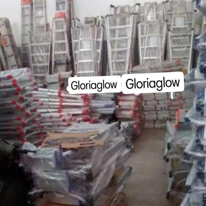 Tangga lipat almunium 1 meter