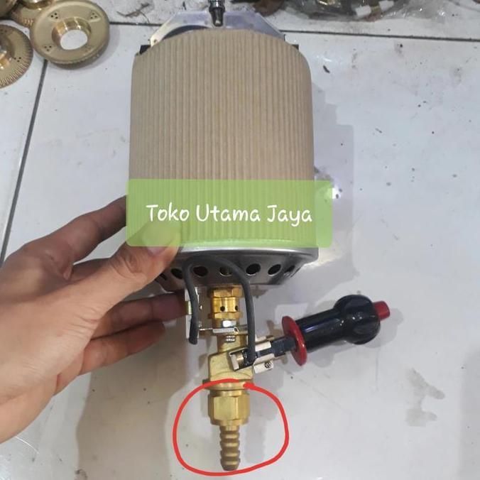Sambungan Selang Lampu Patromak Gas / Nepel Petromak Gas / Patromax
