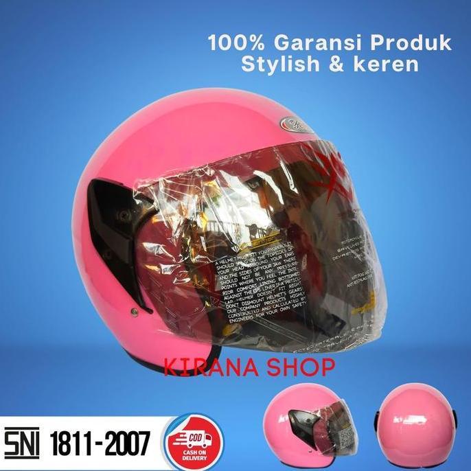 New- Helm Dewasa | Helm SNI Dewasa Pria Dan Wanita Model Kop