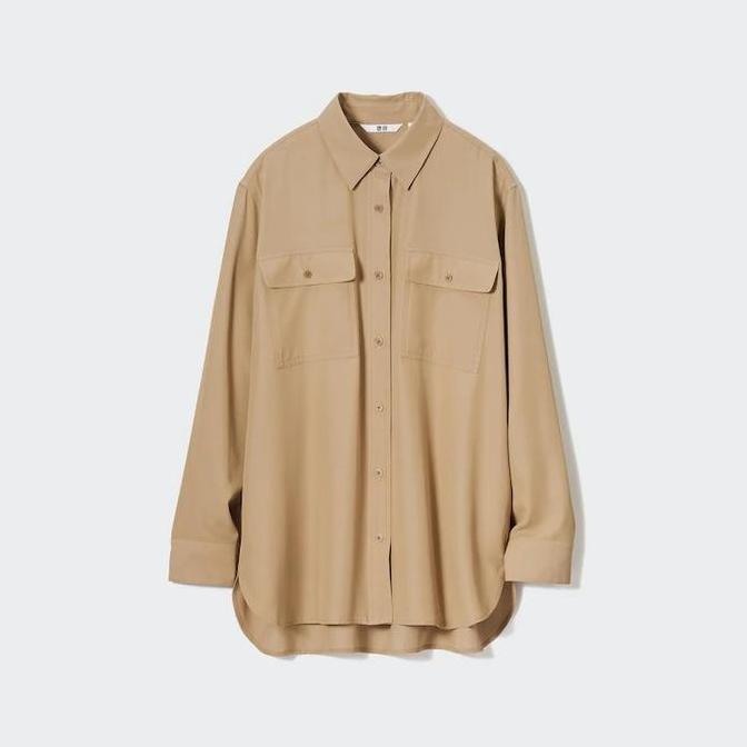 SALE Women Kemeja UV Protection Lengan Panjang Wanita JASTIP UNIQLO