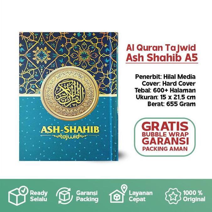 Quran Shahib A5 Tajwid Non Terjemah Al Quran Tajwid