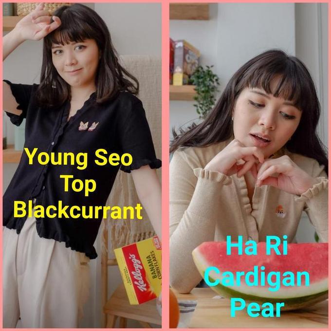 BUNDLING BebePlum Young Seo Top Blackcurrant