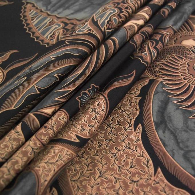 Enzy Batik Kain Batik Ranawijaya - Black