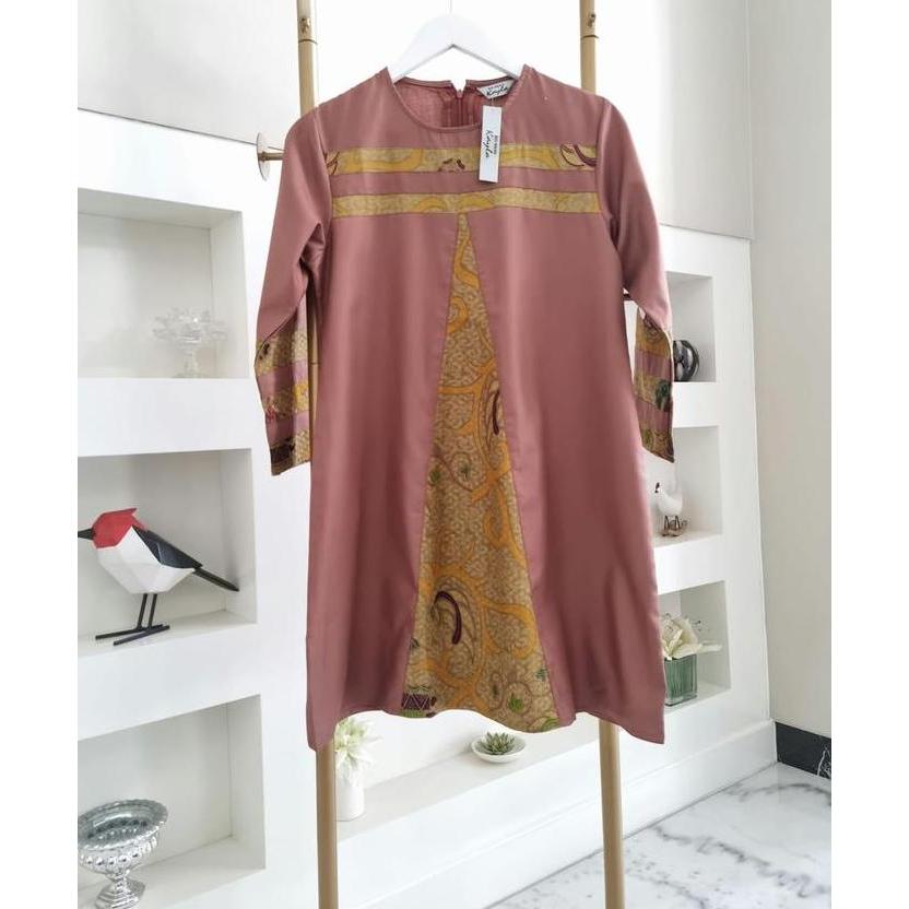 bluse model terbaru bluse semy tunik  bluse kombinasi batik bluse ed nees bay kayla bluse kekinian