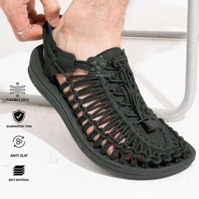 Sepatu Sandal Tali Unisex 36-45 Sendal Gunung - Sendal Outdoor - Sandal Pria Wanita Sandal Karet