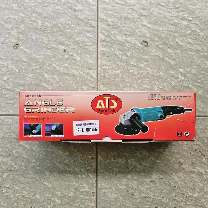 Mesin Gerinda Tangan 4" ATS / Angle Grinder ATS / mesin gerinda gurinda mesin grinda tangan 4 in / m