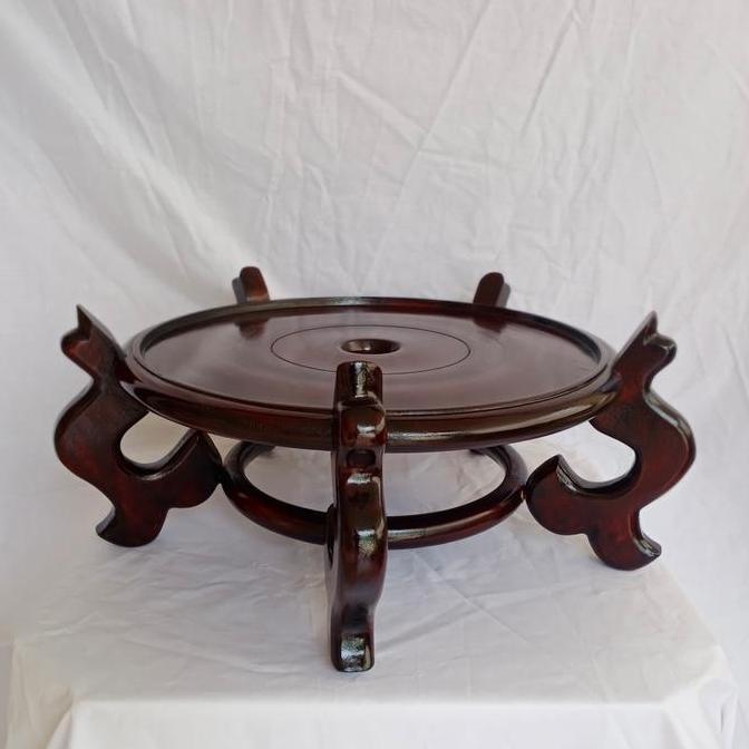 New- kaki/tatakan guci kayu Tatakan_Pot_Bunga