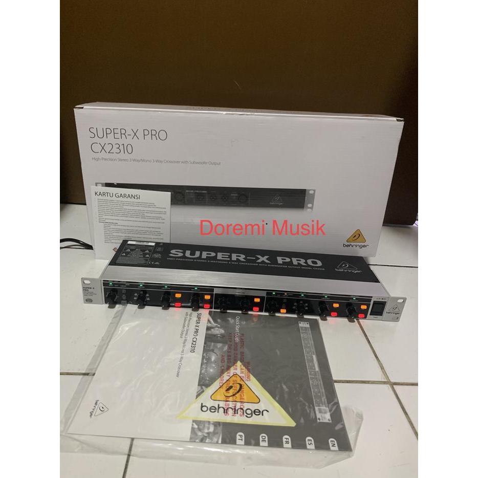 Crossover Aktif 2Way / Mono / 3Way + Subwoofer Behringer Cx 2310 Origi Original Dan Terpercaya