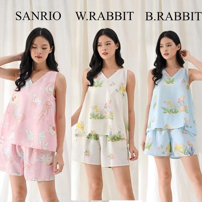 Katie Cotton Collection - MelianaLiu Official Pajamas, Piyama, Baju Tidur