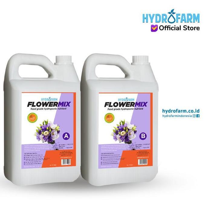 Nutrisi Hidroponik AB Mix Bunga ( Flowermix 5 Liter )