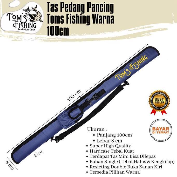 Wicokro34 - Tas Pancing Model Pedang/Samurai Toms Fishing 1Cm Mini Hardcase