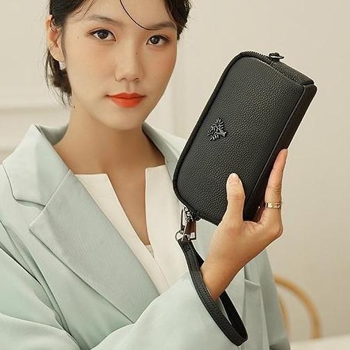 TAS SELEMPANG WANITA IMPORT KULIT HITAM TERVIRA TA677B5 TALI PENDEK KECIL KOREA FASHION SIMPLE SLING