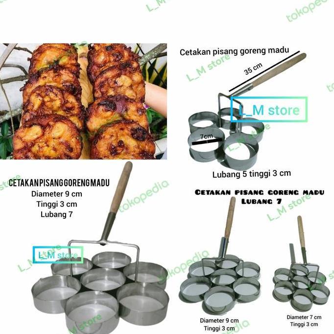 Cetakan Pisang Goreng Madu