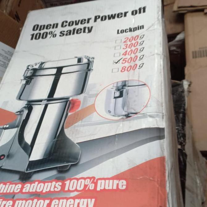 Fomac mesin penggiling tepung lada jamu bahan kering biji2an FCT-Z500 Terlaris