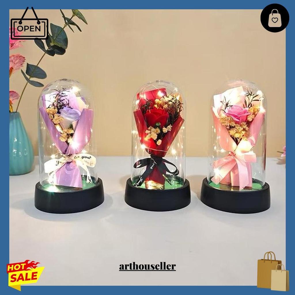 Dome Led Mawar Gift Box/Bunga Lampu Led Bunga/Hadiah Ulang Tahun/Hadiah Di Hari Valentine/Girl'S Gif