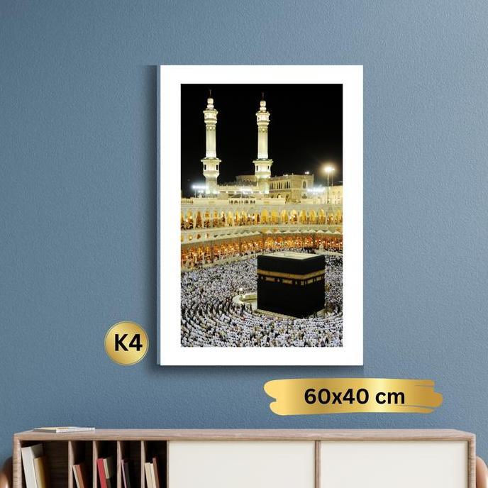 Hiasan dinding/pajangan dinding ruang tamu gambar kabah Sticker