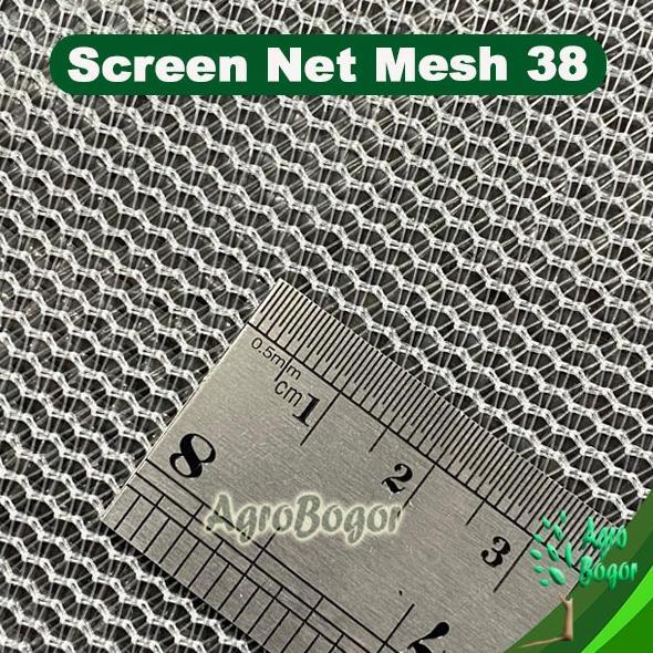 Bisa Cod Screen Net Mesh 38 Lebar 3 Meter, Insect Net Lebar 3 Meter ><