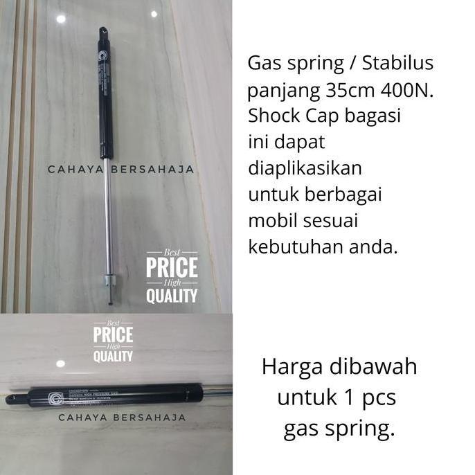 GAS SPRING STABILUS 35 CM 400N/GASPRING STABILUS 35CM/SHOCK CAP BAGASI