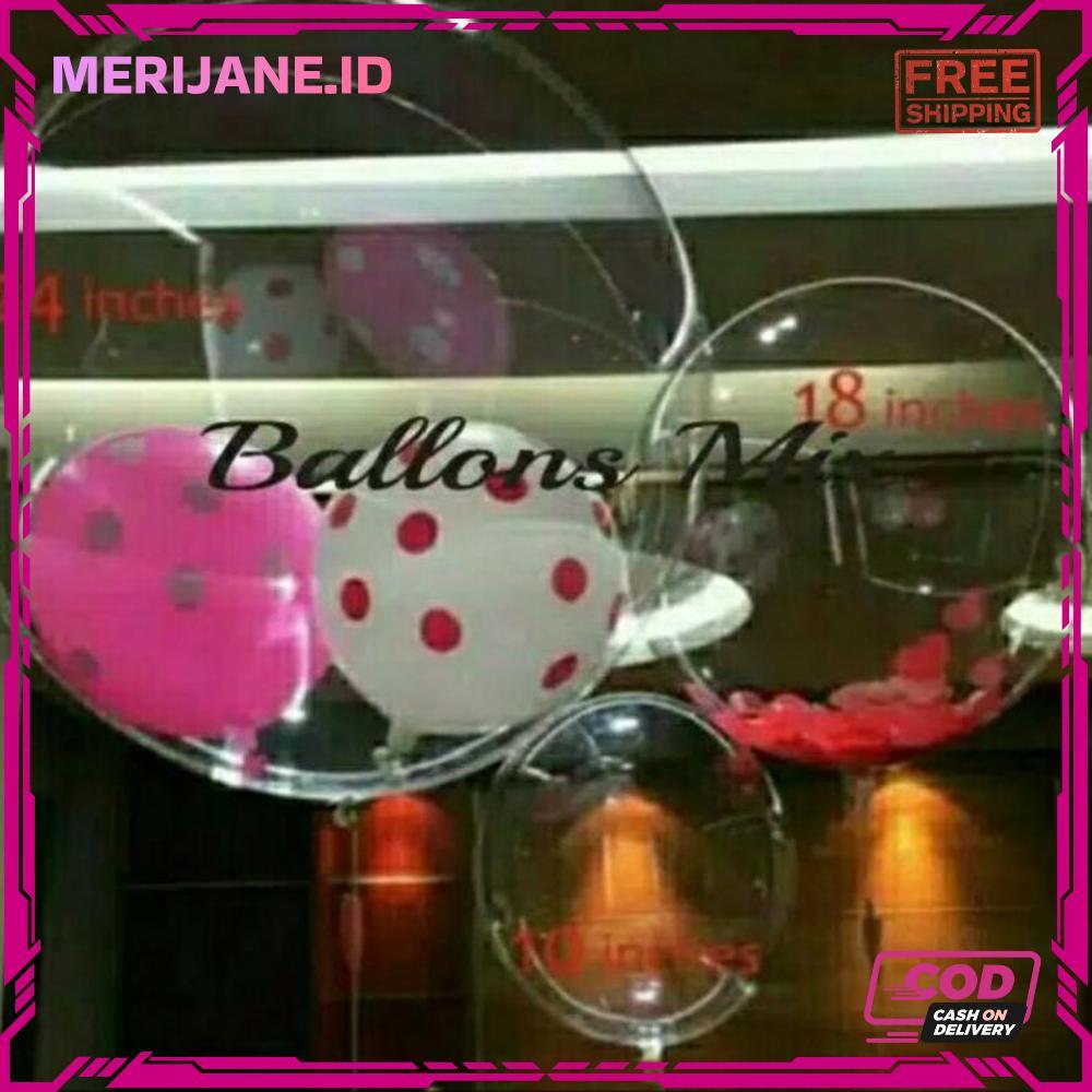 Balon pvc 18 inch ( 1pack isi 50pc) - RO30-0112 2025 Bisa COD Terbaik