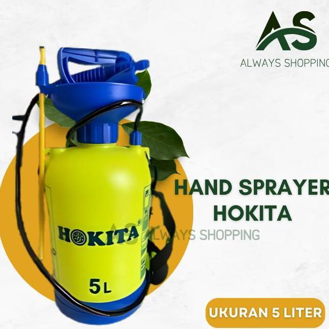 TERMURAH - Sprayer Manual Hokita 5 Liter alat semprot & tangki semprot Asli