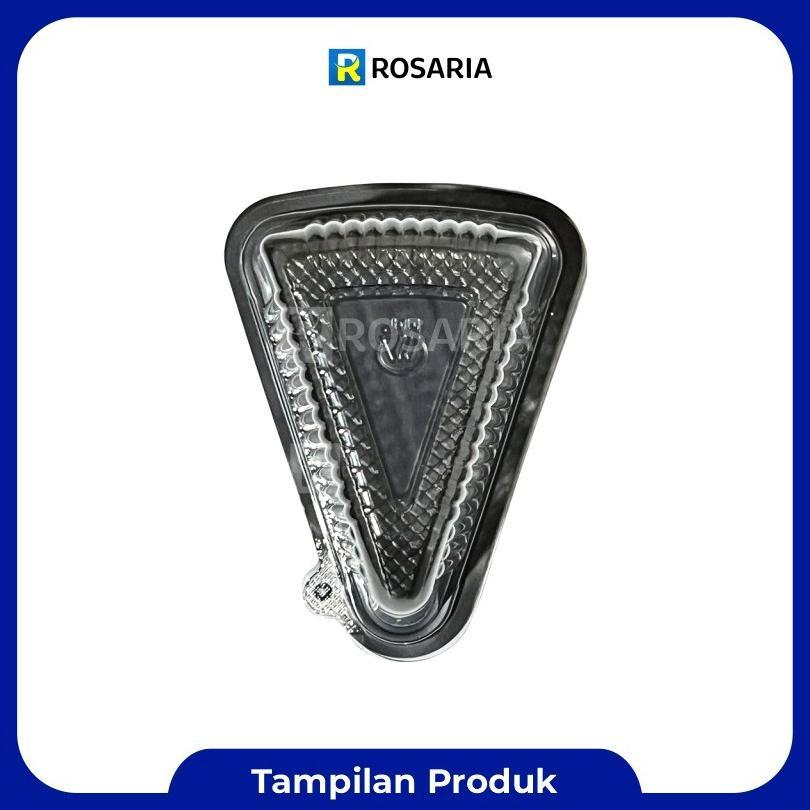 [ 10 Pcs ] Mika Ct Segitiga Merk Mmp Plastik Cake Kue Jajan Stock