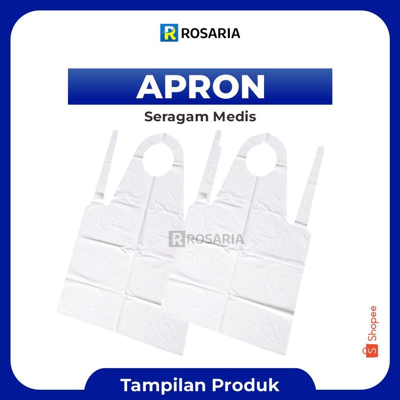Apron Medis Plastik Celemek Waterproof Anti Air Terjangkau Spaylater 0%