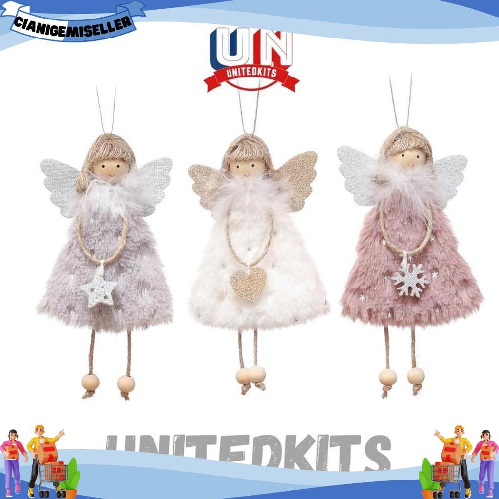 Termurah AKSESORIS NATAL / HIASAN DEKORASI NATAL / GANTUNGAN NATAL MALAIKAT