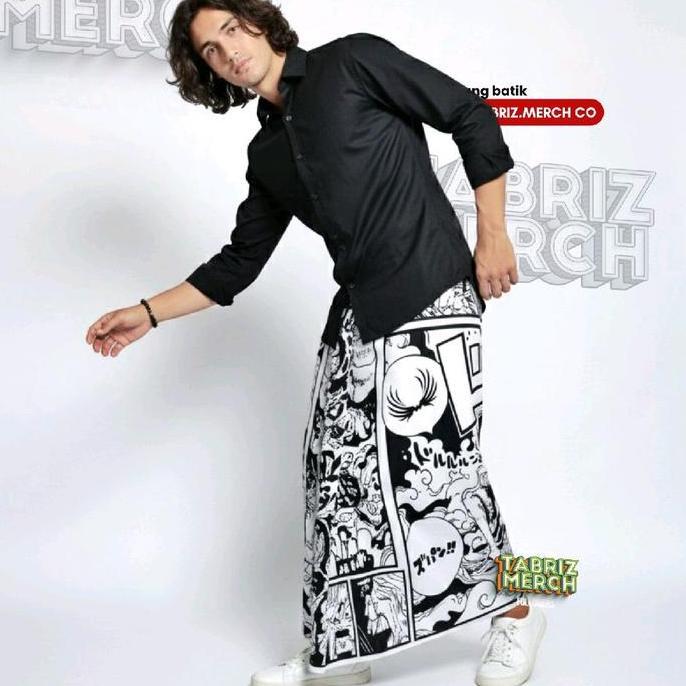 Terjangkau Sarung Batik Motif One Piece Bahan Katun Halus Tebal Tembus Luar Dalam  Muslim Dewasa San