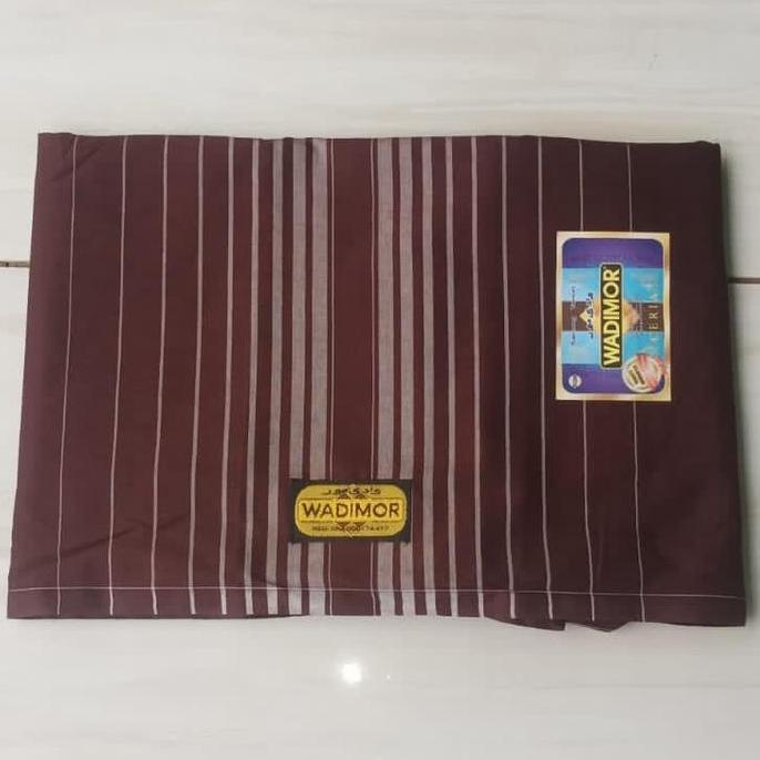 Terjangkau Sarung Wadimor Coklat Fashion Muslim Dewasa