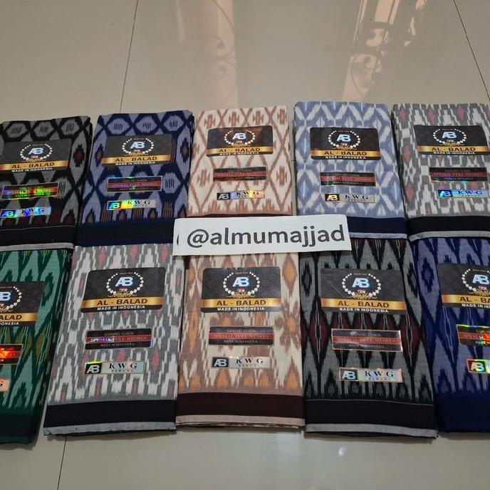 Terjangkau Sarung Albalad Kawung Mesres Jahit Tengah