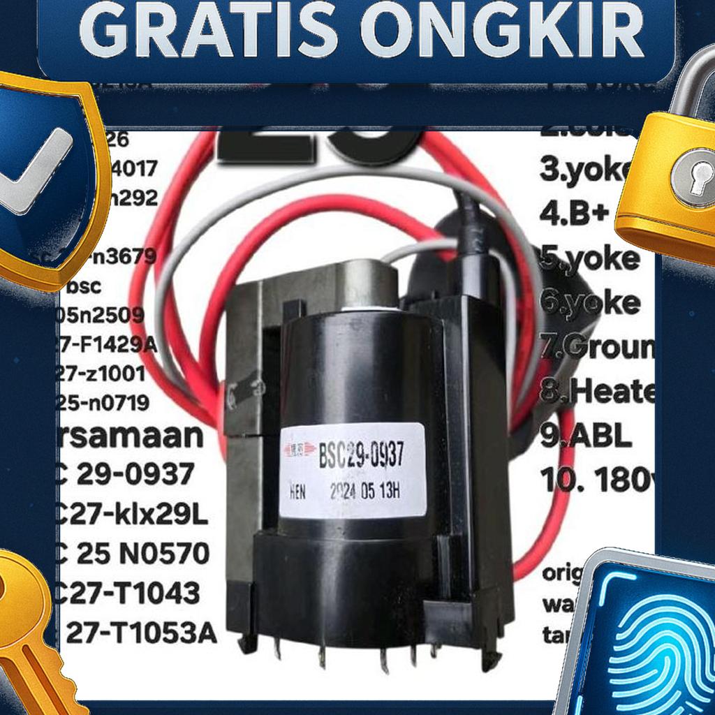 Playbcak Flyback Bsc 26 27 Bsc27-Z1001 Bsc25-N0719 N0570 Tv 29 Bsc29-0937 Wansonic W Com Wcom 29 Tv 