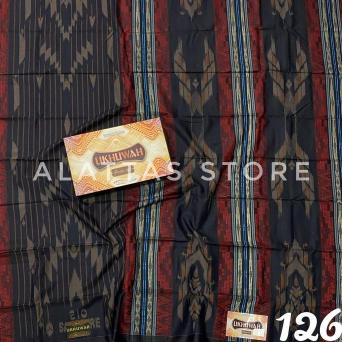 Spesial Sarung Ukhuwah Premium/ Sarung Tarbush Saphire/ Agen Sarung Murah Pekalongan