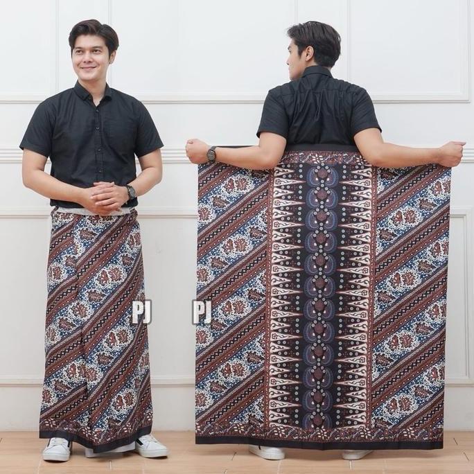 Spesial Sarung Gus Iqdam Series Blitar Dekengan Dekengane Pusat Kain Motif Muslim Dewasa Hitam Batik