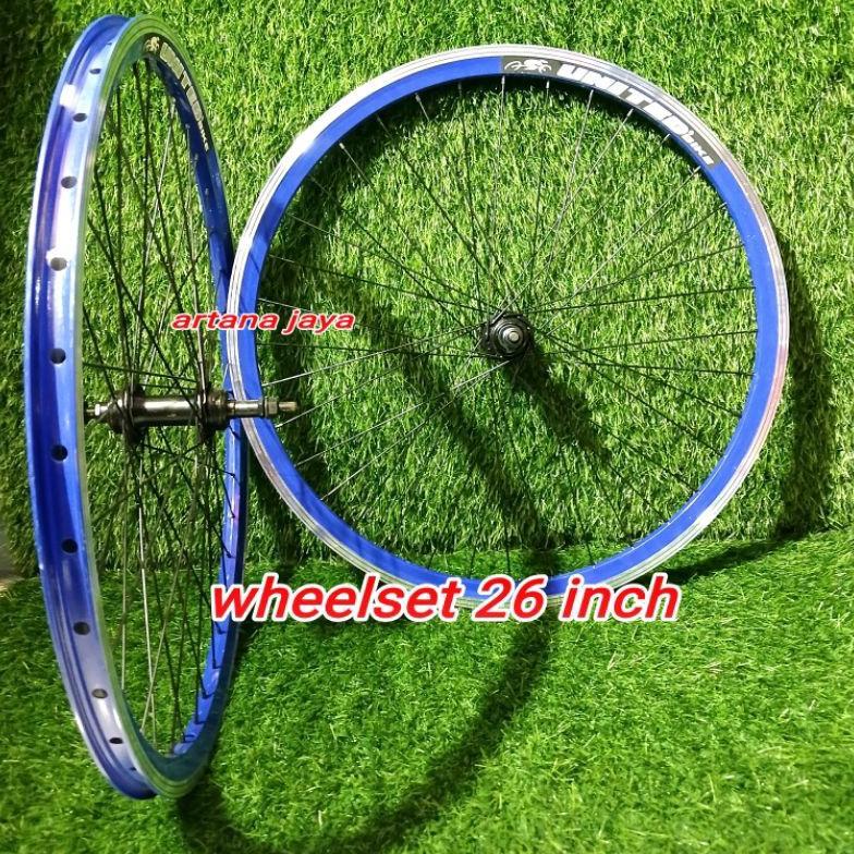 wheelset velg peleg sepeda 26 in united velg sepeda 26 velg sepeda mtb federal gunung dll