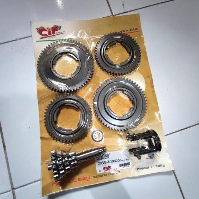 gearbox 4 speed CiF Italy Vespa Smallframe Special PTS Darling Terlaris