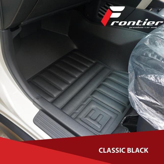 Promo Karpet Mobil Frontier Untuk Honda Brio Type Classic Black + bagasi Car Diskon