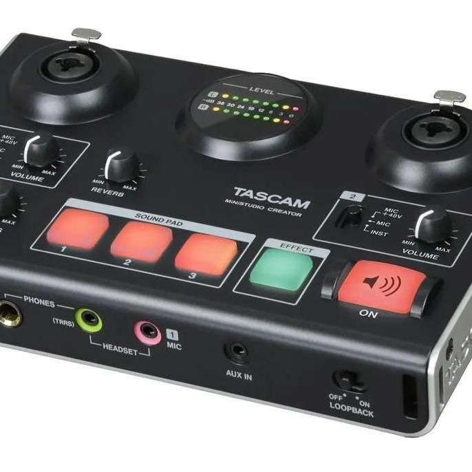 Terlaris Tascam Us 42B Mini Studio Creator Podcast Studio