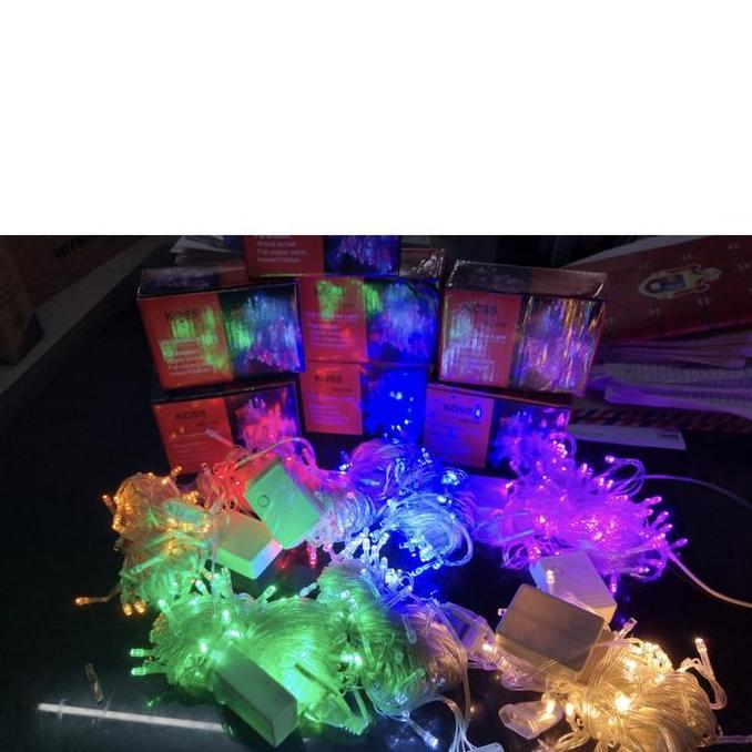 Lampu natal 100mata 10meter