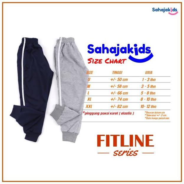 Kasil Pedia - Joger Anak Fitline || Unisex - Terbaru