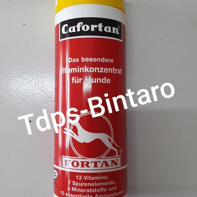 Fortan Cafortan 300 gr (600 tablet) for dogs