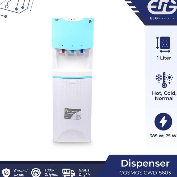 Dispenser Cosmos CWD-5603 galon atas 3 kran