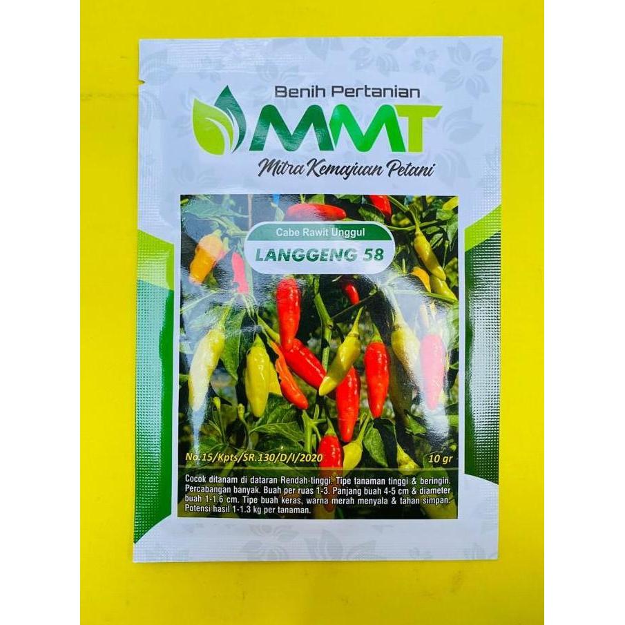 Benih Cabe Rawit LANGGENG 58 isi 10gr dr MMT