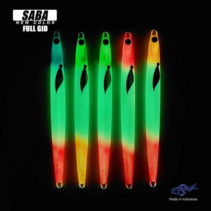 Metal Jig FULL GID Zamve Saba 80Gr Metal Jig 80Gr Metal Jig 80Gram