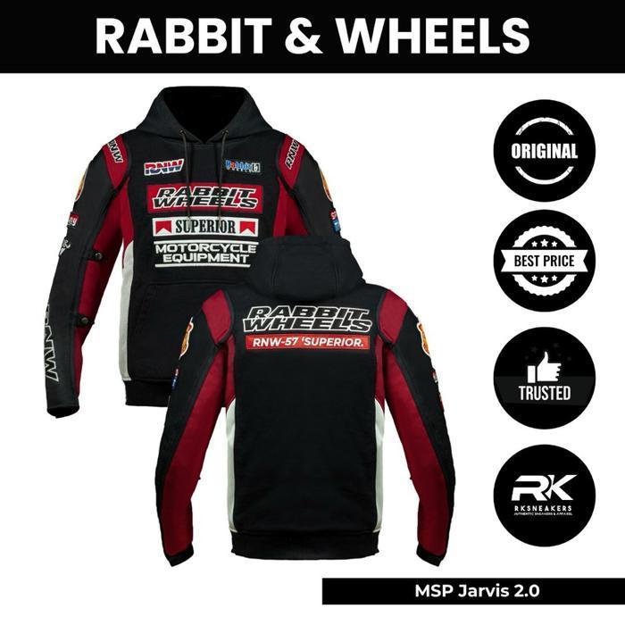 Rabbit & Wheels Hoodie Msp Jarvis 2.0 (Full Protector) 100% Authentic New Best Quality 100% Original
