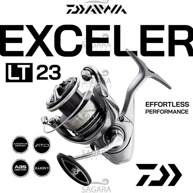 Reel Daiwa Exceler LT Reel Pancing Spinning Power Handle
