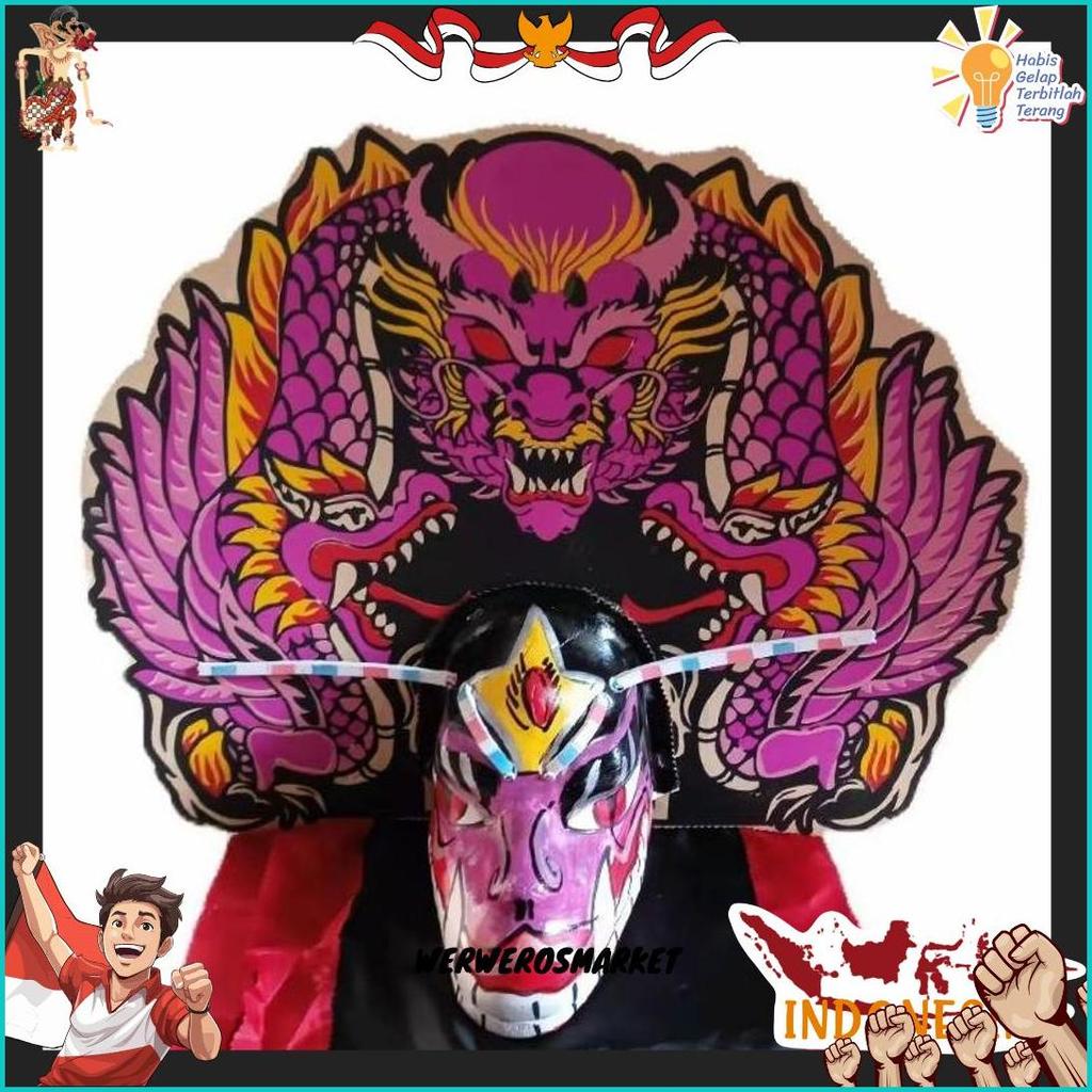 Barongan Devil/Barongan Devil Anak/Barongan Anak/Barongan Pentas Gratis Ongkir