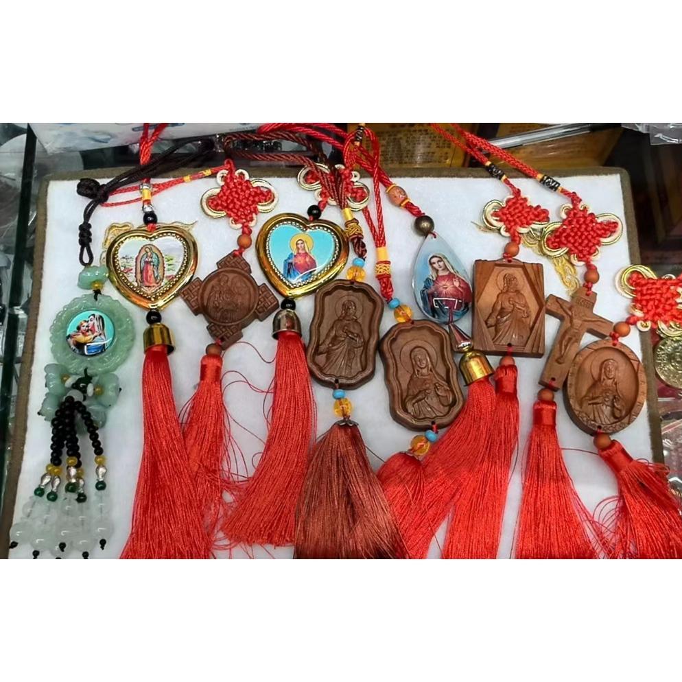 Skyline - Gantungan Hiasan Mobil // Hiasan Mobil Yesus Dan Salib - Cuci Gudang